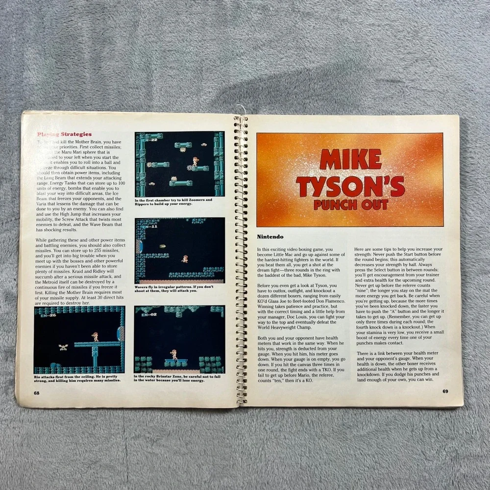 Nintendo Games NES Book Yellow Fair 1989 Vintage Consumer Guide Strategies Games
